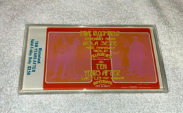 TEN YEARS AFTER CONCERT TICKET BILL GRAHAM THE WINTERLAND BG278  - $14.98