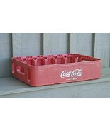 Coca Cola Coke Soda Pop Bottle Crate Carrier Tool Open Box Red Plastic S... - £33.49 GBP
