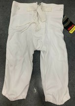 Wilson Performance Football Pant W/snaps Youth White Small No Pads NEW - £6.25 GBP