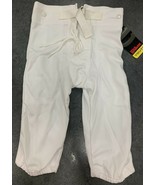 Wilson Performance Football Pant W/snaps Youth White Small No Pads NEW - $151.10 MXN