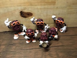 California Raisins 1987 Total 6 Figures Raisin Band Rare Find Vintage - £10.81 GBP