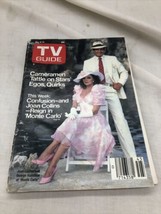 Vintage Tv Guide November 8, 1986 Joan Collins George Hamilton In Monte Carlo - £11.95 GBP