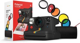 Polaroid Now+ Black (9061) - Bluetooth Connected I-Type Instant Film Camera with - $129.99