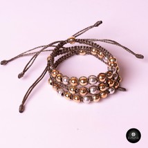 Kavak - Handmade Caribbean Shinny Beads Adjustable Women&#39;s Bracelet - £14.05 GBP