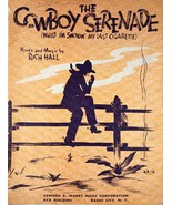 [Sheet Music] The Cowboy Serenade (While I&#39;m Smokin&#39; My..) by Rich Hall ... - £7.19 GBP