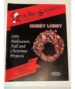 Vintage 1991 Tis The Season Hobby Lobby Holiday Project Booklet - €4,32 EUR