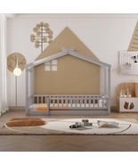Victorian White Queen Metal Platform Bed Frame w/Storage, No Box Spring - $3,183.45 MXN