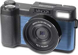 Minolta Mnd30 30 Mp / 2.7K Ultra Hd Digital Camera (Blue) - £92.71 GBP