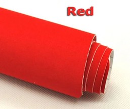 10/20/30/40/50CM Prem Velvet  Fabric Material Car Wrap Sticker Self Adhesive Fil - £80.17 GBP