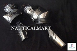 NauticalMart Medieval Knight Crusader Full Steel Arm Guard   - £126.22 GBP