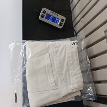 Old Navy RN#54023 Youth Girls Size 14 (26×13) White Mini Denim Frayed Skirt  image 8