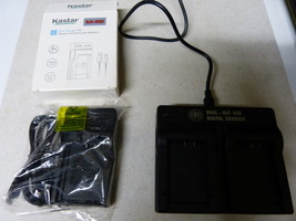 KASTAR + DUAL BM PREMIUM CHARGERS Panasonic Lumix Dmw Dmc Camera Battery... - €17,16 EUR