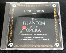 Highlights From The Phantom Of The Opera: The Original Cast Recording CD - £5.45 GBP