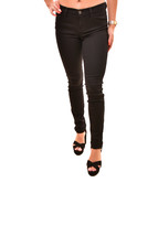 J BRAND Womens Jeans Skinny Leg Mid Rise Stylish Casual Denim Black Size 24W - £76.26 GBP