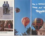 For a Breath of Fresh Air Try Topeka Kansas Brochure Shopping Center Gui... - $17.82