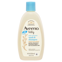 Aveeno Baby Daily Moisture Wash &amp; Shampoo 236mL - £60.97 GBP