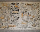 The New Rock An Informal Genealogy Poster Vintage 1971 Beatles John Hueh... - $599.99