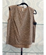 BRUNELLO CUCINELLI Embellished Style#MB70366F10C2528 Top Sz XL $1495 NWT - £356.03 GBP