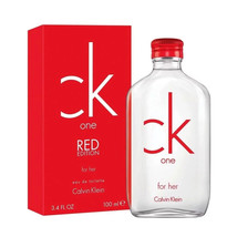 CK One Red Edition by Calvin Klein 3.4 oz 100 ml Eau De Toilette spray for women - £78.87 GBP