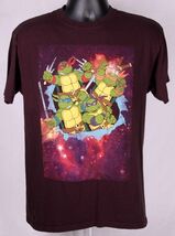 TMNT Teenage Mutant Ninja Turtles T Shirt-Black-M-Nickelodeon-Outer Space - $14.99