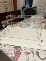 Acrylic Display Risers, 3 Tier Perfume Organizer Stand Clear 12&quot; x 9&quot; x 6&quot; - $14.85