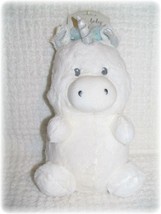 KellyBaby KellyToy Cuddle Baby Unicorn Plush Rattle Lovey Fantasy XL 12in NWT - £15.17 GBP