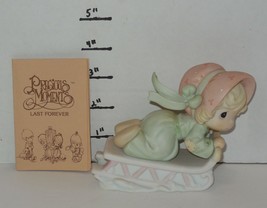 1999 Precious Moments Enesco Slide Into The Next Millennium With Joy #587761 HTF - £37.80 GBP