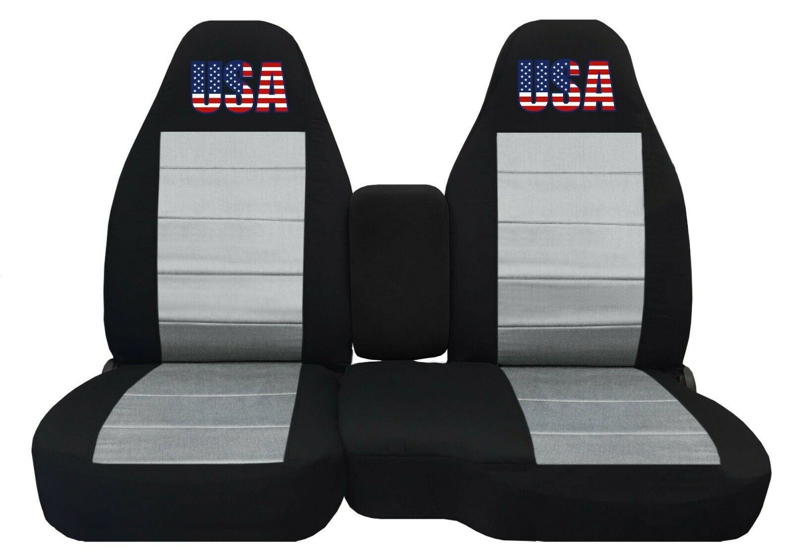 Primary image for Front set car seat covers fits FORD RANGER 1991-2012 60/40 highback - USA design