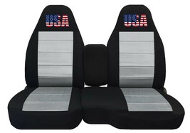 Front set car seat covers fits FORD RANGER 1991-2012 60/40 highback - USA design - £95.89 GBP