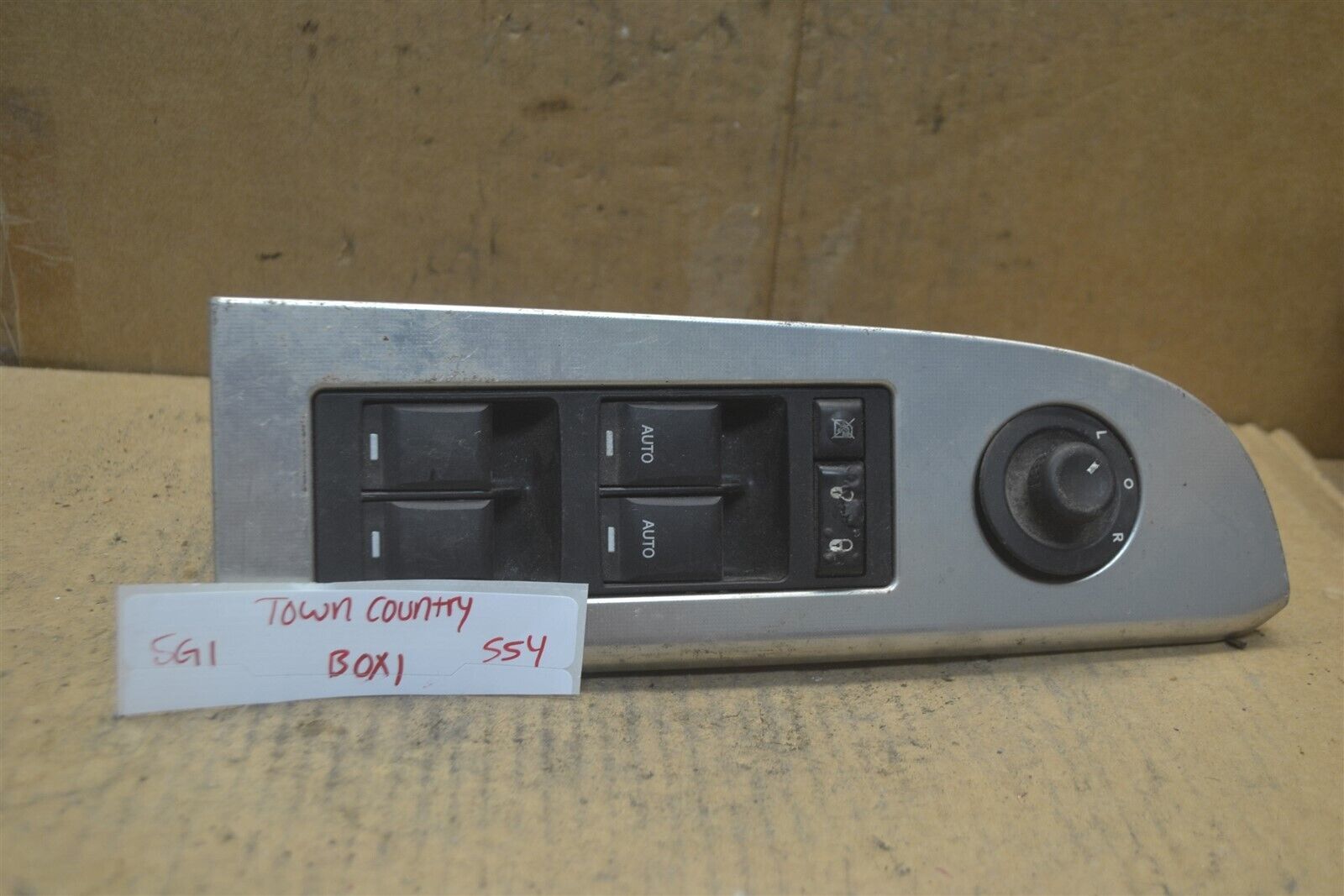 Primary image for 08-14 Dodge Avenger Master Switch OEM Door Window 04602781AA Lock 554-5g1 bx1