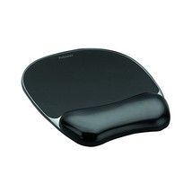 Fellowes 9112101 Crystals Gel Mouse Pad and Wrist Support - Black  - $31.00