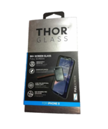 Thor Tempered Glass Screen Protector for Apple iPhone 8 Full Size 9H+ Black - $10.11 CAD