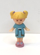 Polly Pocket Pretty Hair Tiny Tina Doll 1990 Doll Only Bluebird Toys - £11.80 GBP