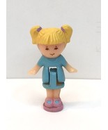 Polly Pocket Pretty Hair Tiny Tina Doll 1990 Doll Only Bluebird Toys - £11.77 GBP
