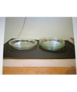 6 Vintage Pyrex Clear Glass Deep Dish Pie Plates 4 #209 and 2 #210 - $59.57 CAD