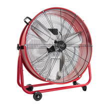 Vie Air 24 Inch Commercial Floor Drum Fan in Red - $3,462.04 MXN