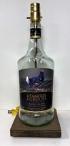 The Famous Grouse Large 1.75L Whiskey Liquor Bottle TABLE LAMP LIGHT Woo... - £44.42 GBP