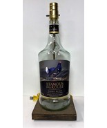 The Famous Grouse Large 1.75L Whiskey Liquor Bottle TABLE LAMP LIGHT Woo... - £43.54 GBP
