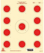 A-17 NRA Official 50 Foot small bore rifle target, (red) (100 count) Tag... - $37.53 CAD