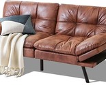 Futon Sofa Compact Living Space, Memory Foam Convertible Sleeper Bed, Fo... - $529.99