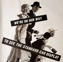 1954 Standard Car Earls Court Motor Show Advertisement Autocar Automobil... - $35.02 CAD