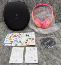 Belkin SoundForm Mini Kids Wireless BT Headphones Built-in Microphone Pi... - $13.99