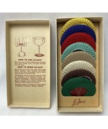 Vintage 1940's HI-JACS 8 Cloth Coasters The Coaster Sensation Killinger Company - $6.80