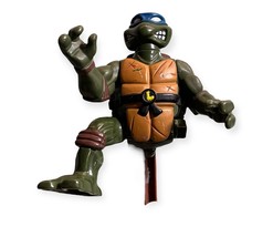 1998 Mirage Playmates 4" Teenage Mutant Ninja Turtles Leonardo Blue Figure TMNT - $7.50