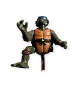 1998 Mirage Playmates 4&quot; Teenage Mutant Ninja Turtles Leonardo Blue Figu... - £5.86 GBP