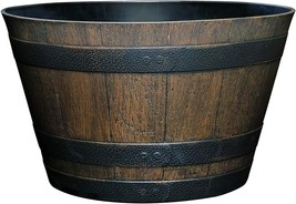 Classic Home And Garden S1027D-037Rnew Whiskey Barrel Planter,, Kentucky... - $44.93