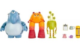 Disney Mattel ~ Monsters At Work ~ Mift Team ~ Fritz ~ Val ~ Little Duncan +Assy - £29.34 GBP