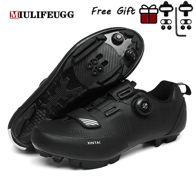 Best Sneakers 2024 Summer Cycling  MTB with Clit Men Footwear Road Dirt Bike Rac - $82.02