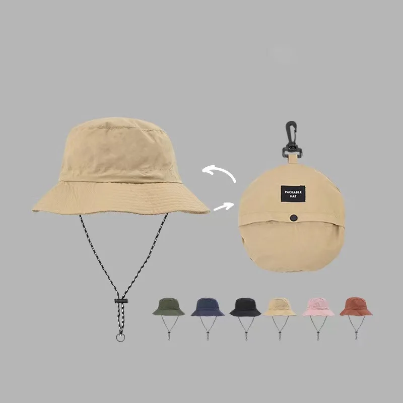 New Waterproof Fisherman Hat Men&#39;s Panama Bucket Hat Summer Outdoor Sun Anti-UV - £11.11 GBP+