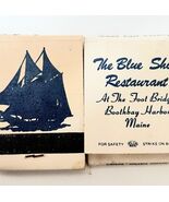 Blue Ship Restaurant Boothbay Harbor Matchbooks Lot Of 2 Vintage Maine E33 - €17,16 EUR